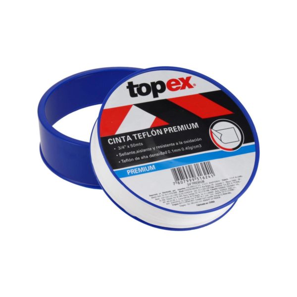 Cinta Teflón Premium 34'' x 50m   Topex - Imagen 3