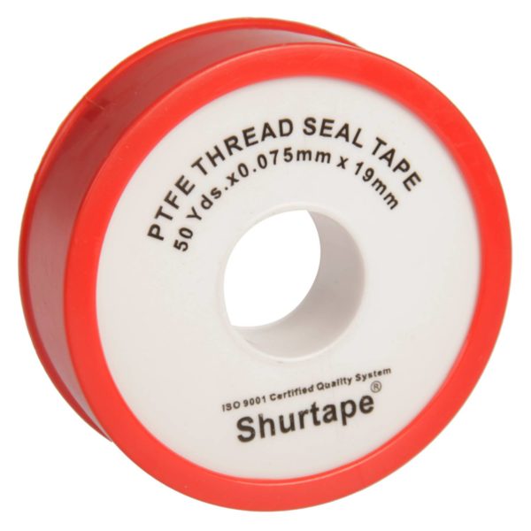 Cinta Teflón Roja 0.075mm x 19mm  Shurtape