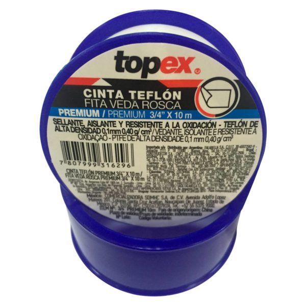 Cinta Teflón Premium 34'' x 10m  T opex - Imagen 2