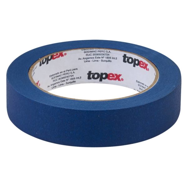 Cinta Masking Azul 24mmx36.6m  Topex