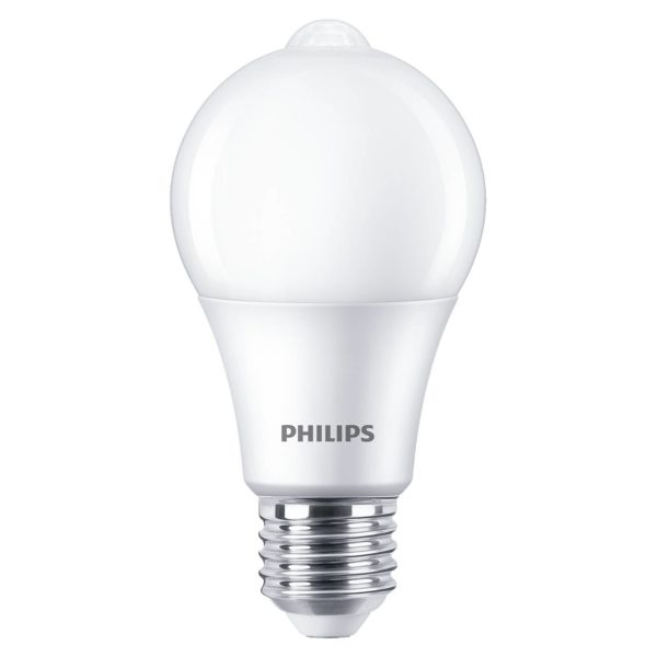 Foco Led con Sensor 8W E27 Luz Fría