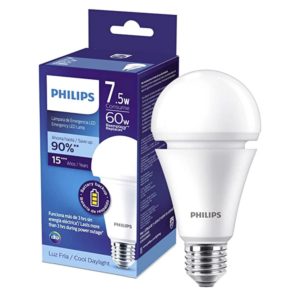 Foco Led Emergencia 7.5W E27 Luz Fría