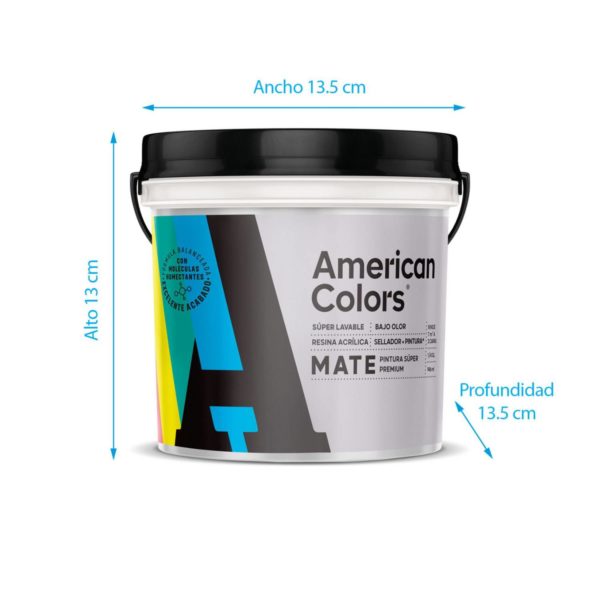 Látex Mate Base Pastel 14 GL - Imagen 2