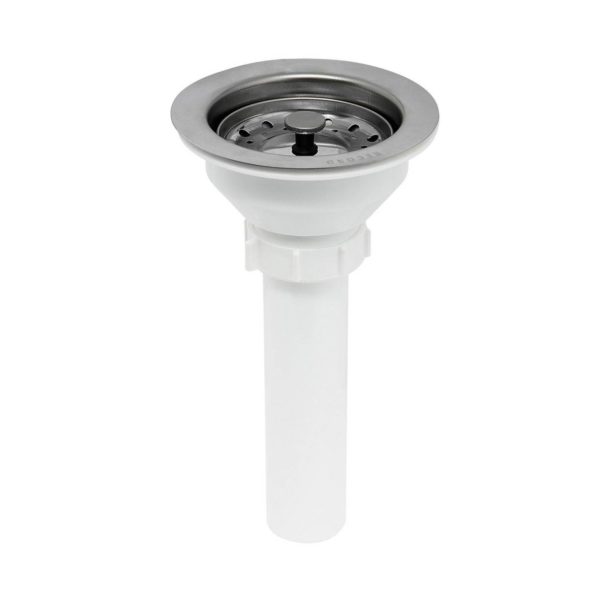 Lavadero de Cocina Record Acero Inoxidable 1 Poza con Escurridor Qenqo 43x15.5cm - Imagen 2