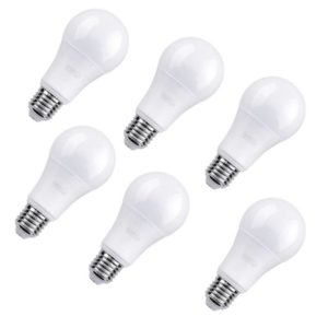 Pack 6 Ampolletas LED Luz Cálida 7.5W 780LM