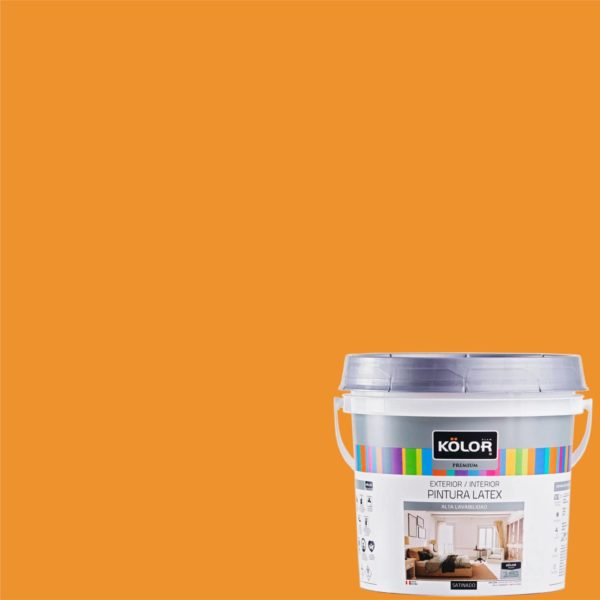 Pintura Látex Premium Satinado Bengala 4L - Imagen 2