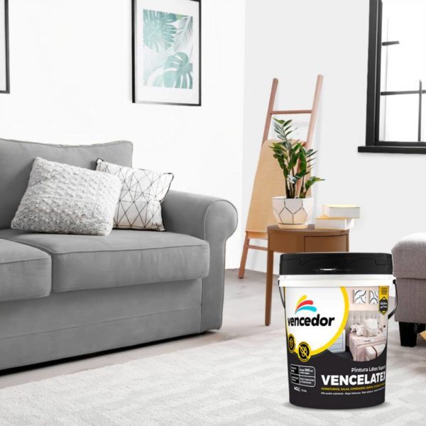 Pintura Látex Mate Blanco 4Gl - Imagen 3