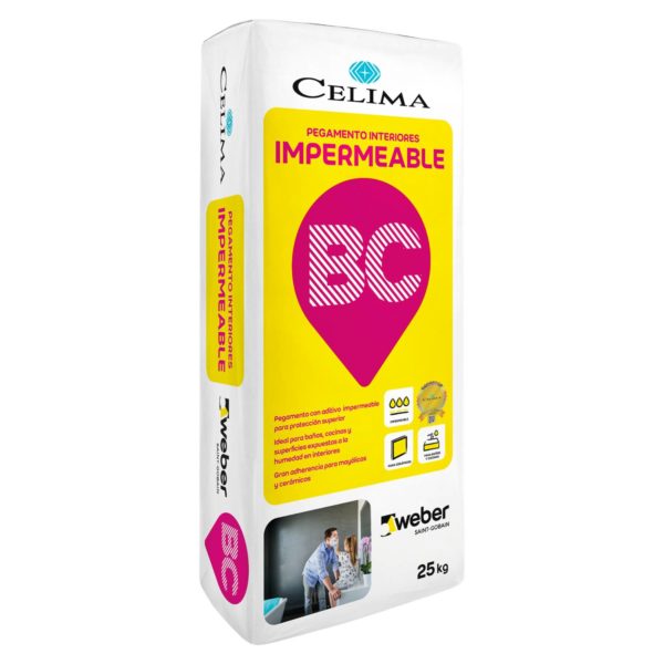 Pegamento Impermeable 25kg   Celima-Deco - Imagen 2