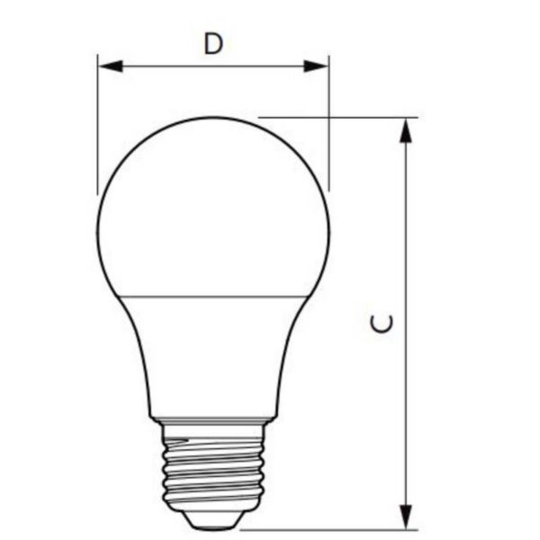 Pack x3 Ecohome LedBulb 14W Luz Cálida - Imagen 3