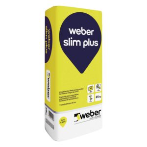 Pegamento Slim Plus Grandes Formatos 25kg   Weber