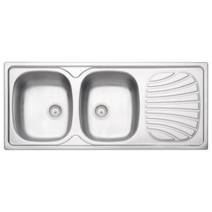 Lavadero Empotrar 01 Poza Cescurridor 116x50cm  Tramontina