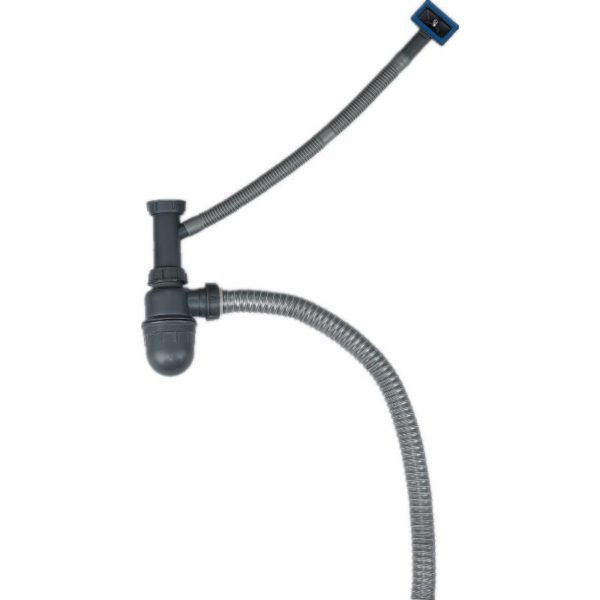 Lavacopas Acero Inoxidable 1 Poza Negro 43x26cm  Sensi Dacqua - Imagen 5
