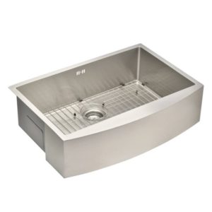 Lavadero de Cocina Acero Inoxidable 1 Poza con Faldón 53x76cm  Sensi Dacqua